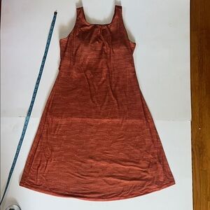 Prana Terracotta Sleeveless Midi Dress